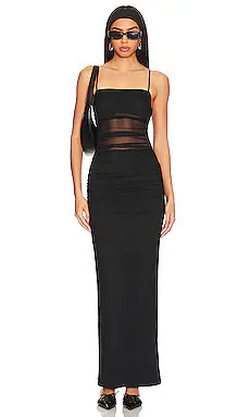superdown Celeste Maxi Dress in Black from Revolve.com | Revolve Clothing (Global)
