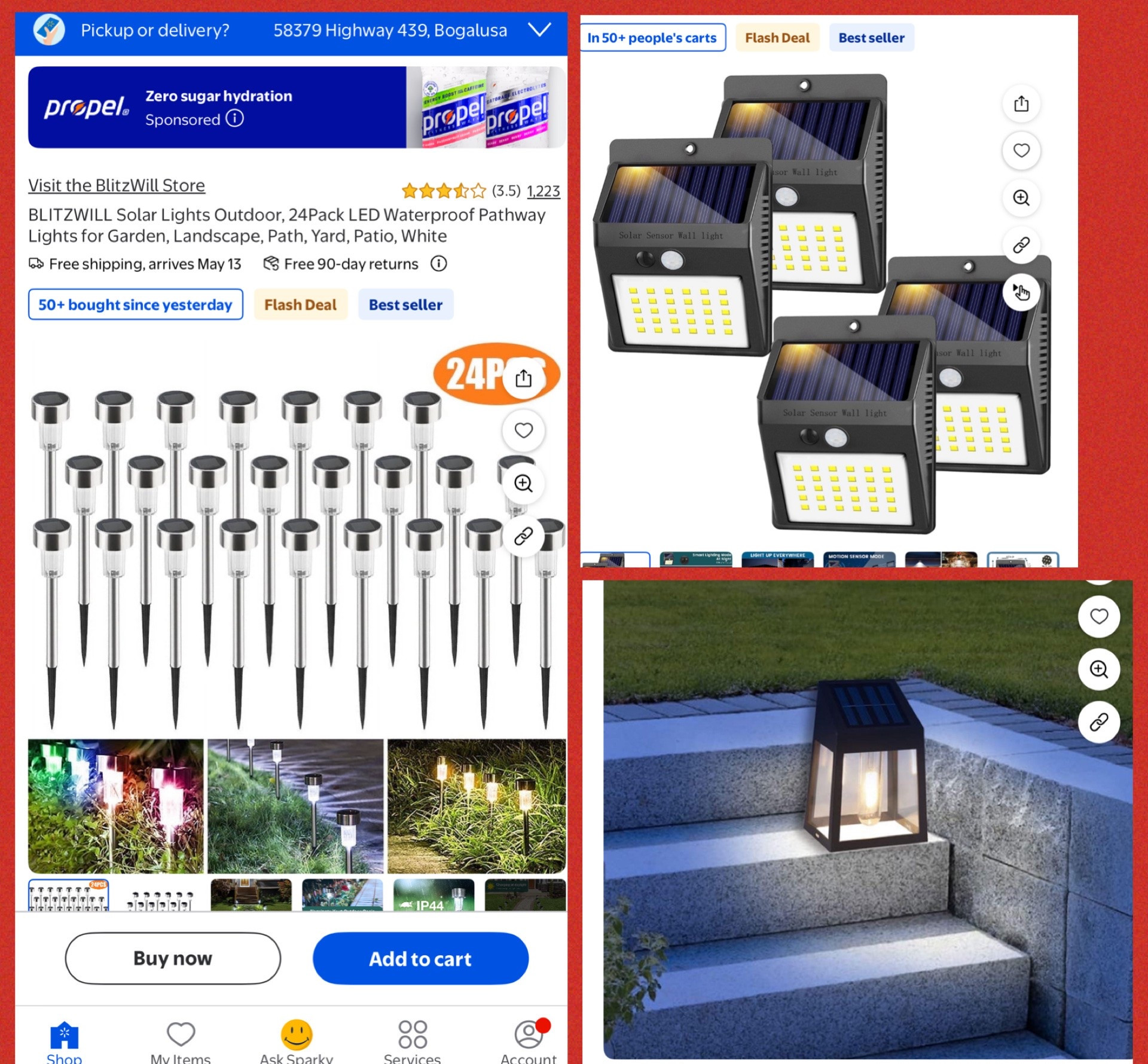 Outdoor lights can be a lifesaver #outsidesafety

#LTKHome #LTKOver40