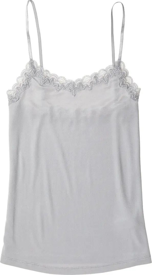 Soft Silk Lace Trim Camisole | Nordstrom