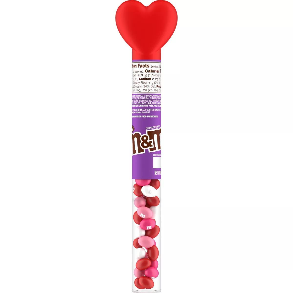 M&M's Valentine's Milk Chocolate Cane - 3oz | Target