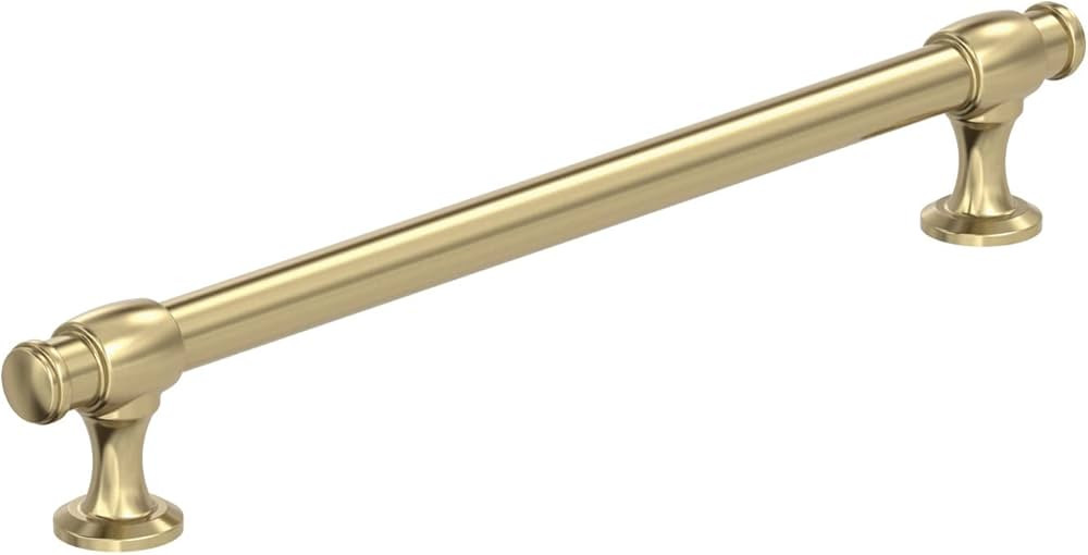 Amerock | Cabinet Pull | Golden Champagne | 7-9/16 in (192 mm) Center-to-Center Drawer Pull | Win... | Amazon (US)
