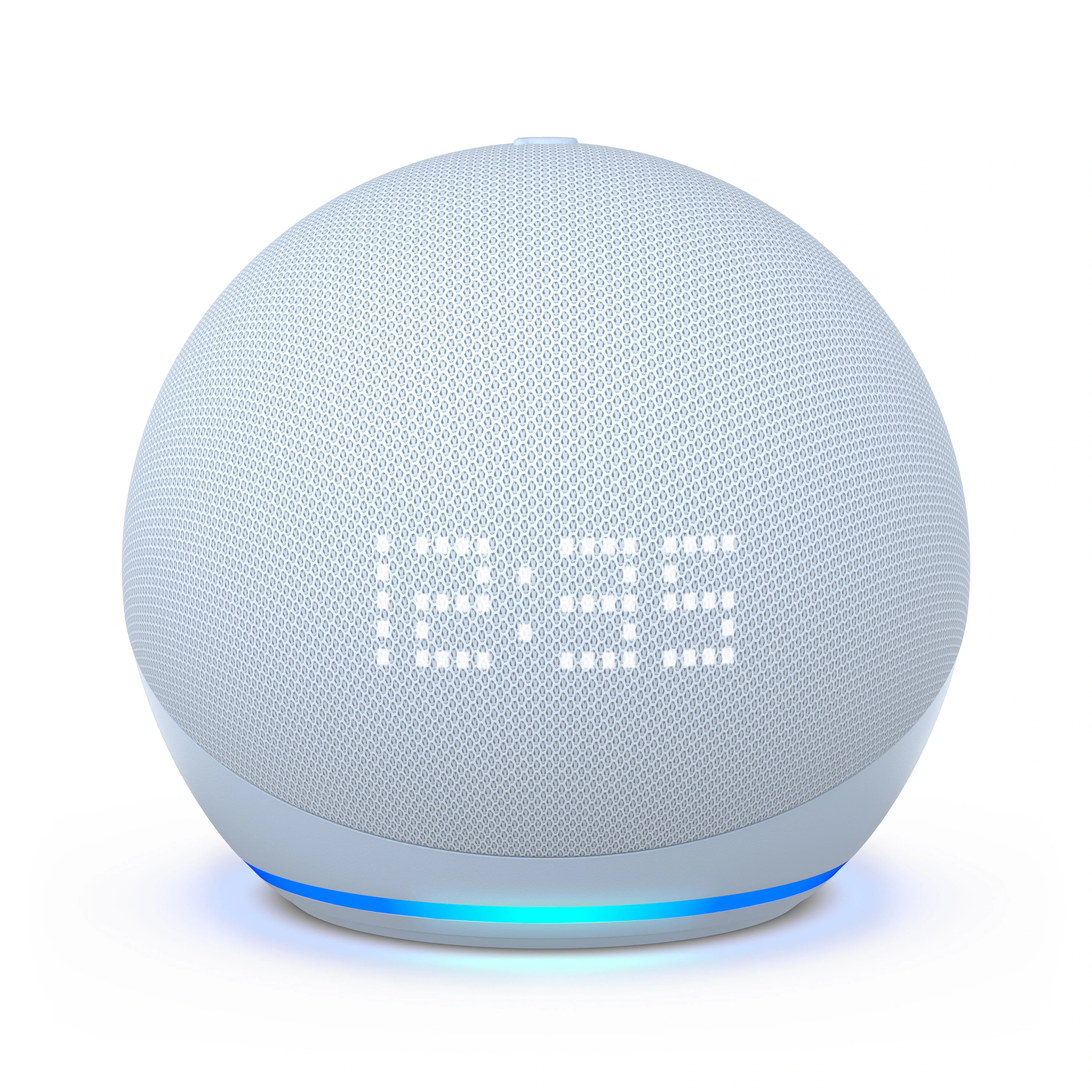 Amazon Echo Dot (5th Gen, 2022 Release) with Clock Smart Speaker with Clock and Alexa Cloud Blue | B09B8W5FW7 | Lowe's