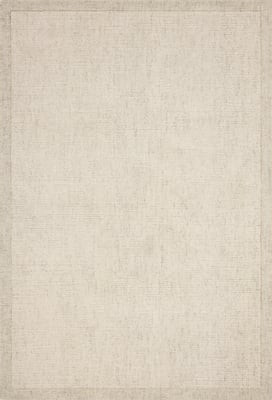 Henley HNY-01 Ivory/Smoke Wool Handmade Area Rug | Rugs Direct