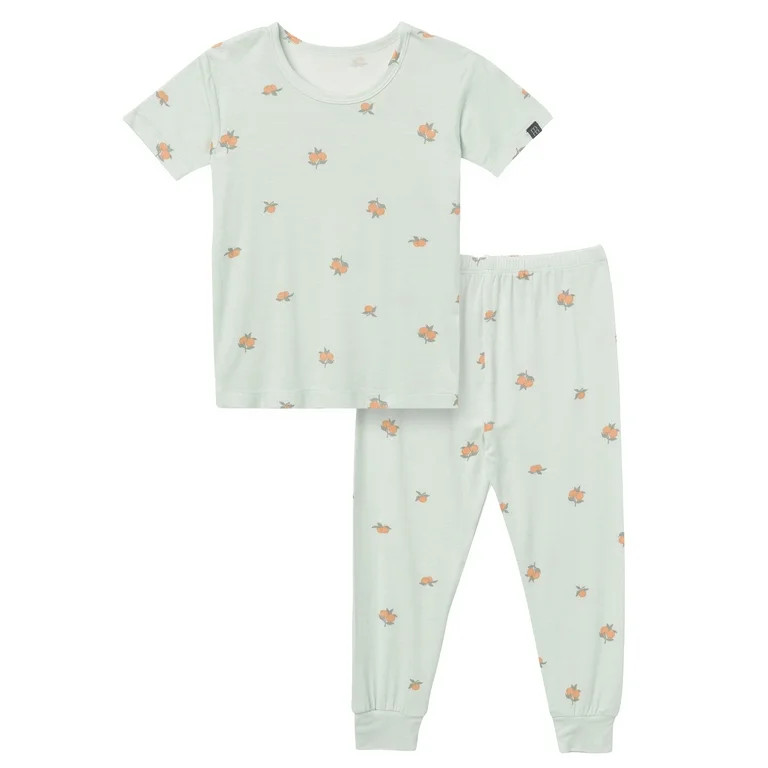 Modern Moments by Gerber Toddler Neutral Super Soft Tight Fitting Pajama Set, 2-Piece, Sizes 12 M... | Walmart (US)