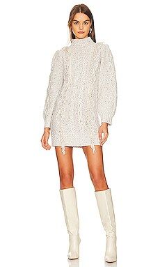 Daria Fringe Sweater Dress
                    
                    Line & Dot | Revolve Clothing (Global)