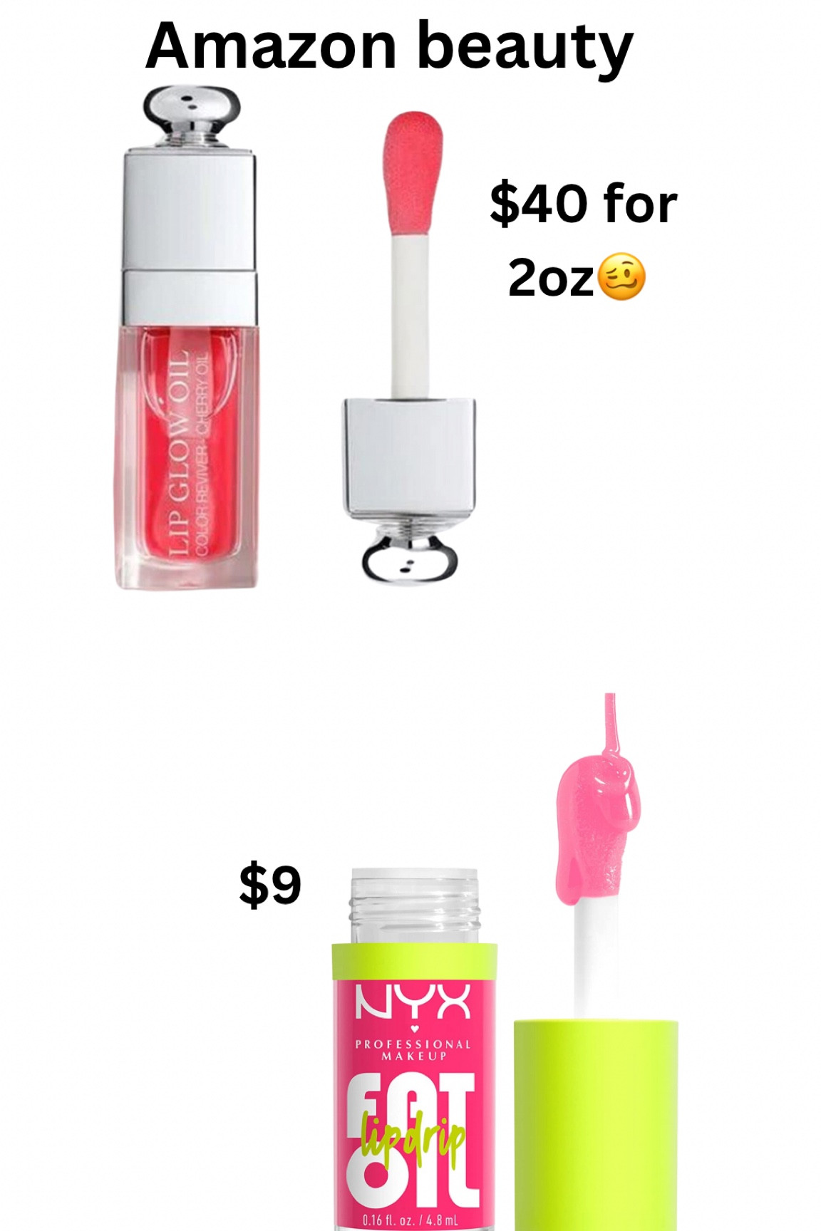 Makeup dupe! Dior lip oil dupe with NYX lip oil! 

#LTKFind #LTKbeauty #LTKBeautySale