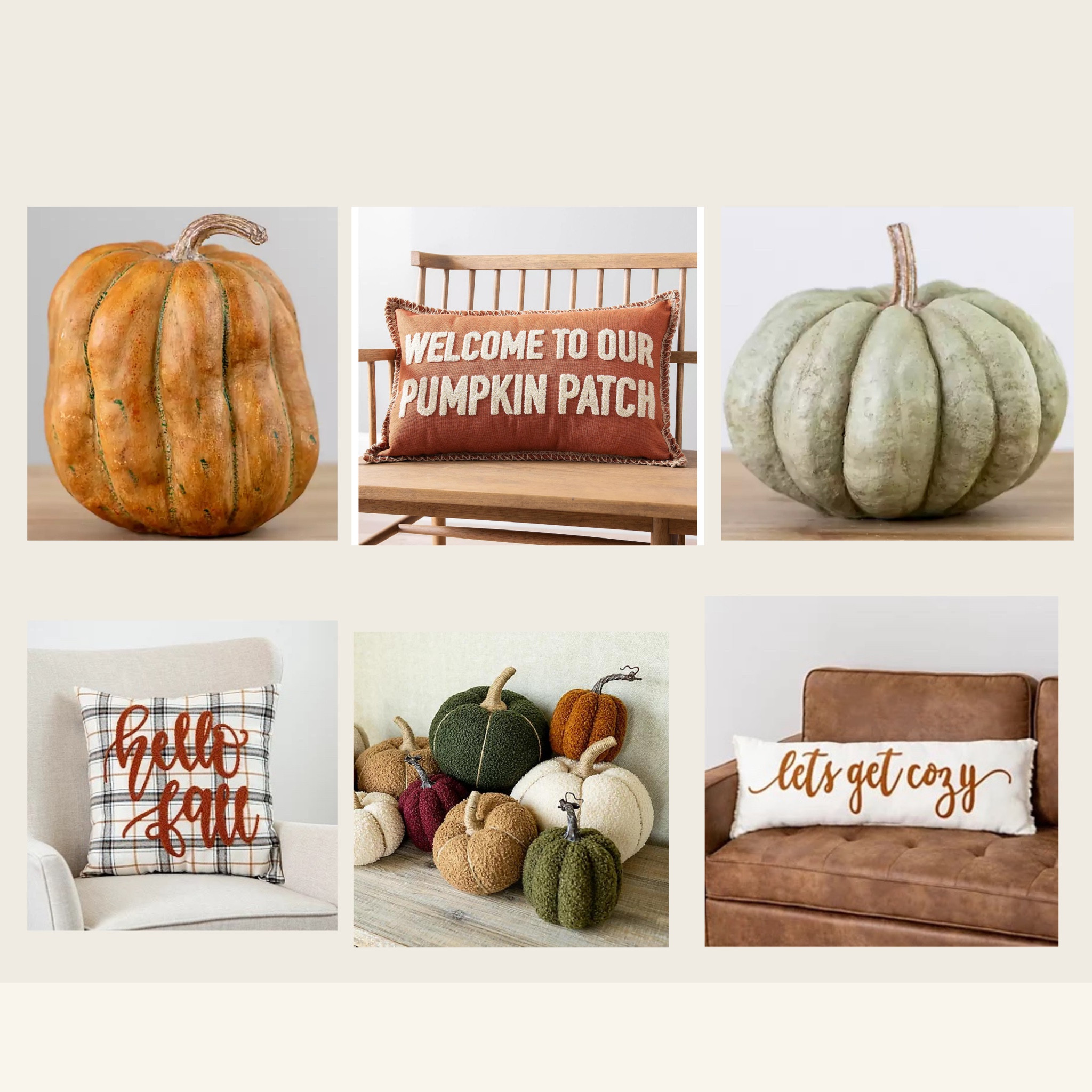 Some fun fall finds. These are a few items I recently purchased and loved the look AND the price. 