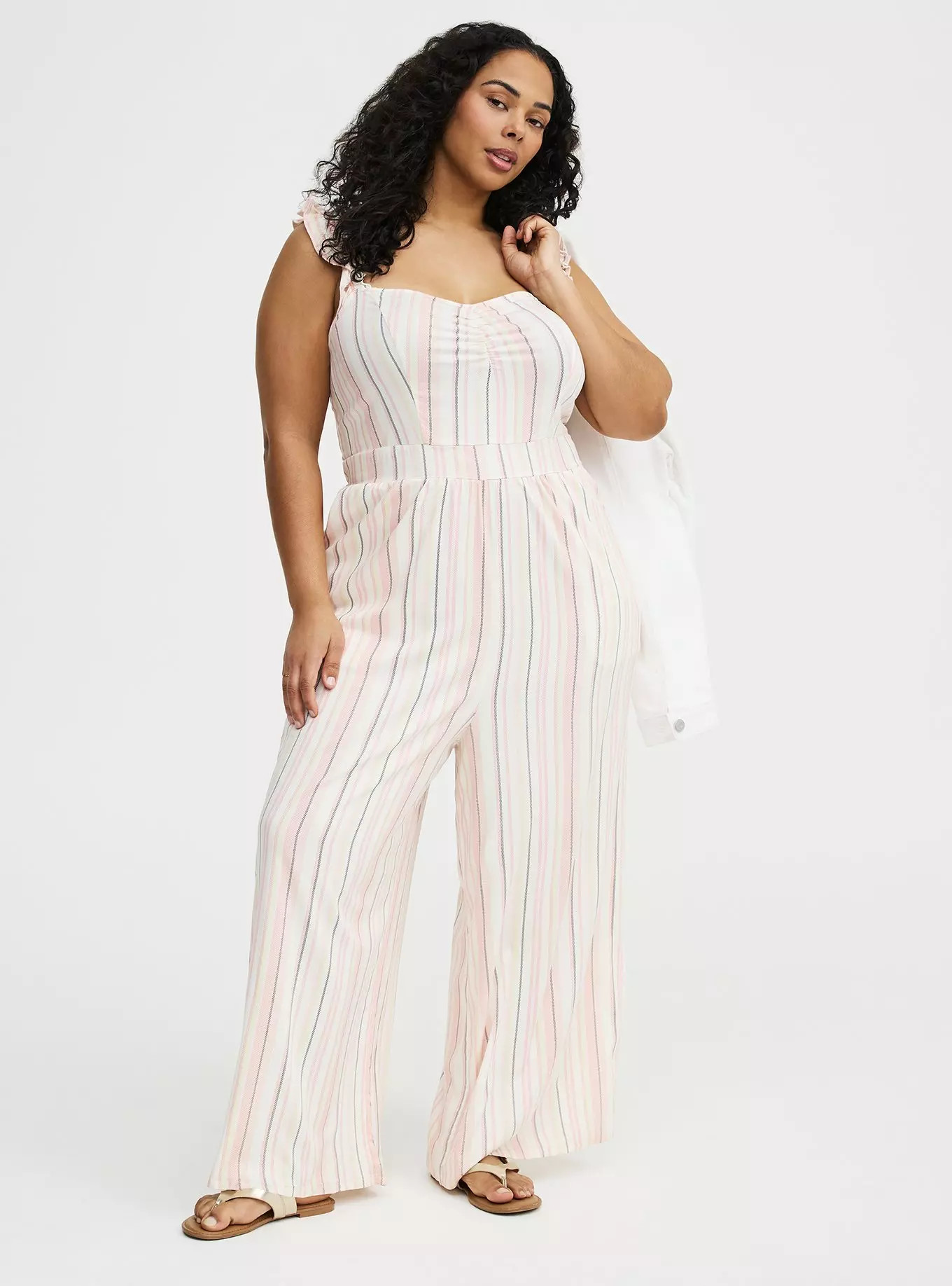 Ruffle Strap Jumpsuit | Torrid (US & Canada)