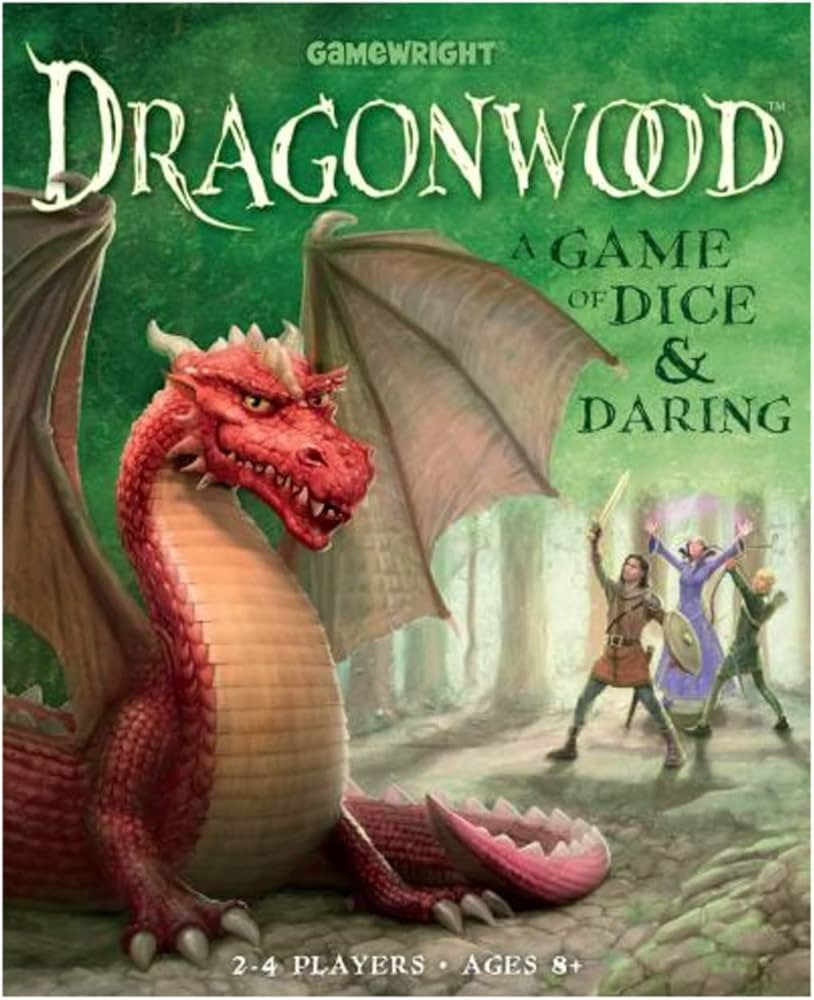 Gamewright Dragonwood A Game of Dice & Daring Board Game Multi-colored, 5" | Amazon (US)