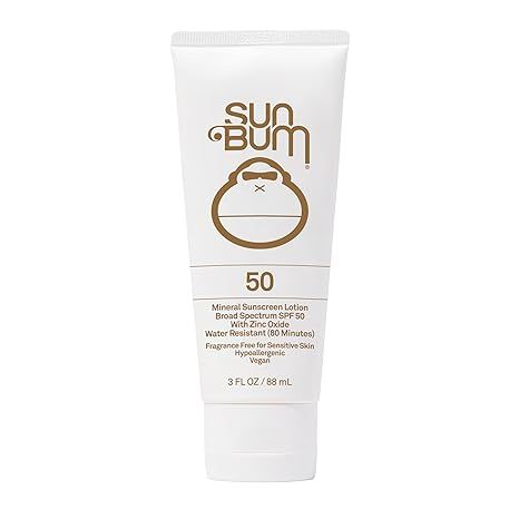 Sun Bum Mineral SPF 50 Sunscreen Lotion | Vegan and Hawaii 104 Reef Act Compliant (Octinoxate & O... | Amazon (US)