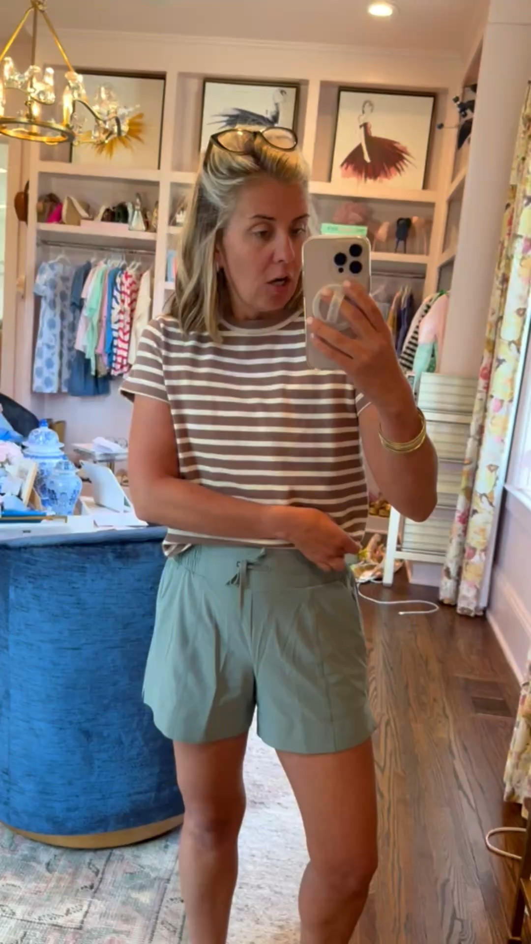 These are the tar-jay shorts that have been a best seller for the past few weeks. I’m wearing an xs. Endless shoe & styling possibilities!! 

#LTKdayinmylife #LTKmomlife #LTKstorytime