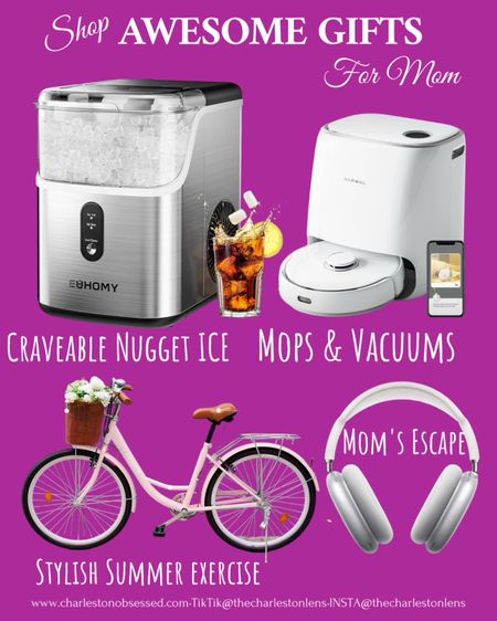 These easy ship items may be on my Mother’s Day list. I have the icemaker and it is literally life-changing. We eat ice all day long and it keeps up with us and it’s easy to clean.. vacuum and mop is supposed to be phenomenal! Definitely the top of my list. I’d love to have a cute pink bike to ride to the pool in the summer, and some over the ear headphones to the daily noise! Mother’s Day Gifts. 

#LTKGiftGuide #LTKHome #LTKFamily