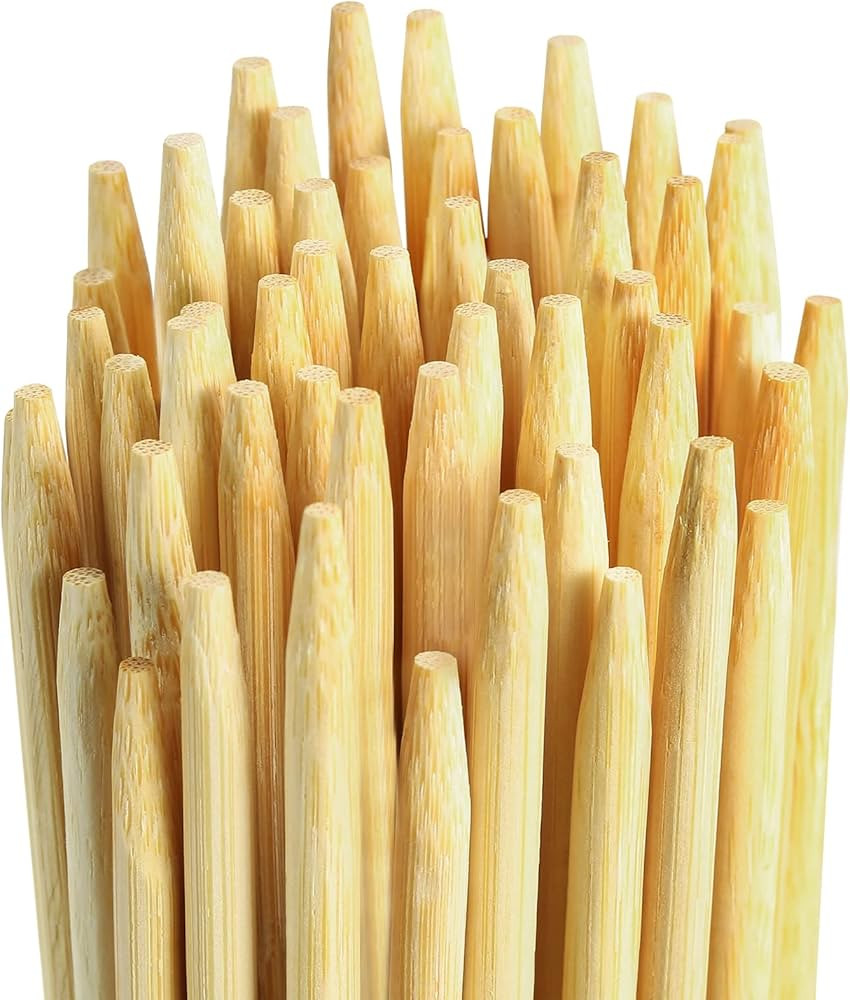 Smores Sticks 36" Long 5 mm Thick, 120 PCS Marshmallow Roasting Smore Sticks Bamboo, Disposable M... | Amazon (US)