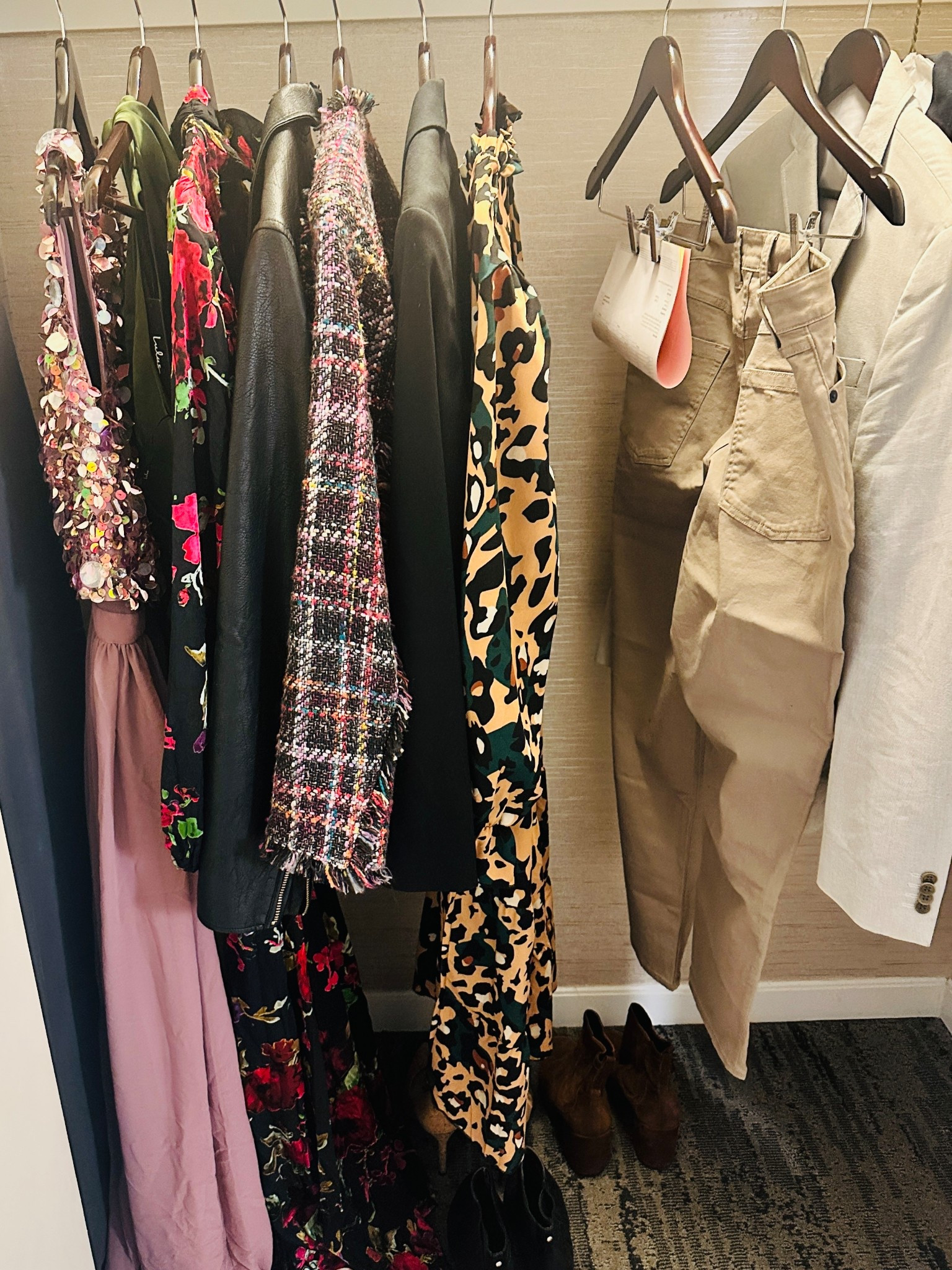 Travel outfit | long dress | cocktail dress | floral dress | leopard print 

#LTKOver40 #LTKStyleTip #LTKFindsUnder100