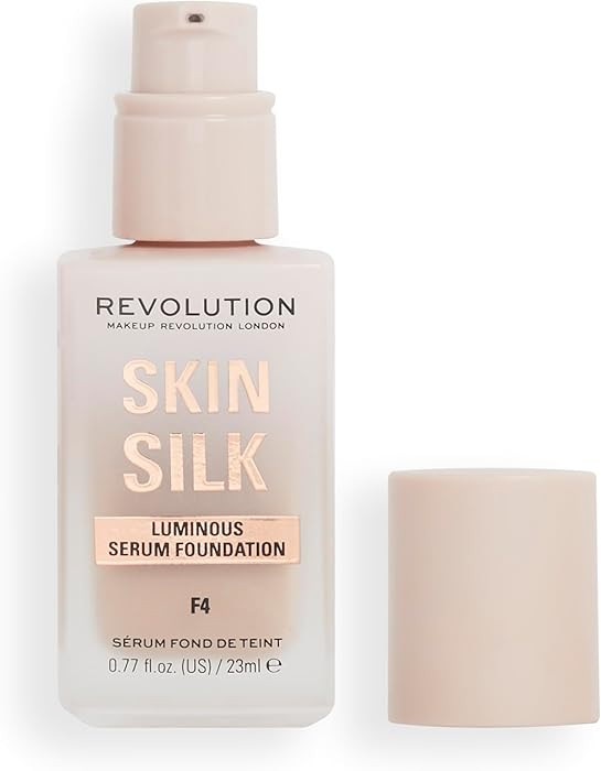 Revolution Beauty London, Skin Silk Serum Foundation, Light to Medium Coverage, Lightweight & Rad... | Amazon (US)