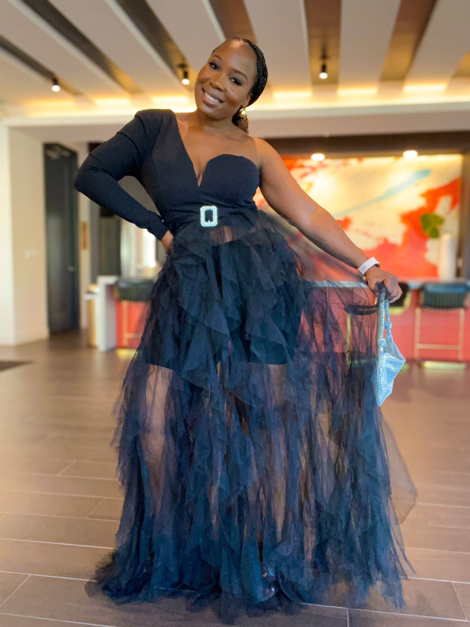 Something extra for your next event. You could wear Spanx, leggings or shorts underneath .

#LTKmidsize #LTKfindsunder50 #LTKparties