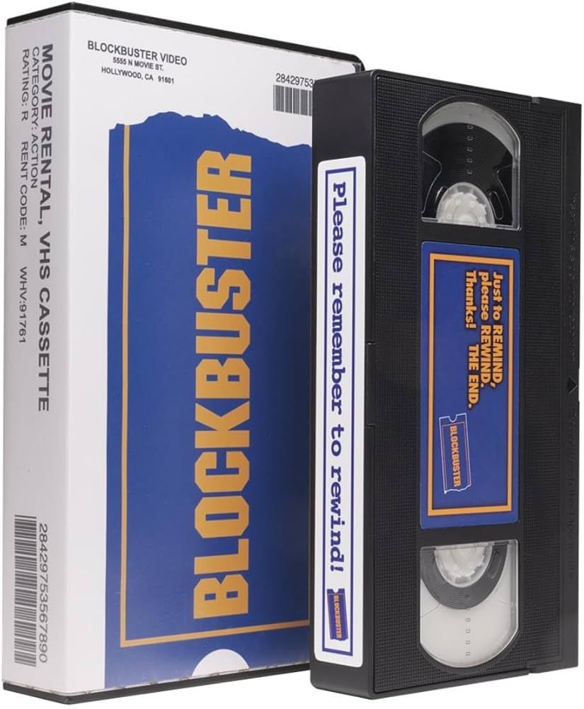 Blockbuster® Mini VHS Cassette Switch Game Case | Amazon (US)