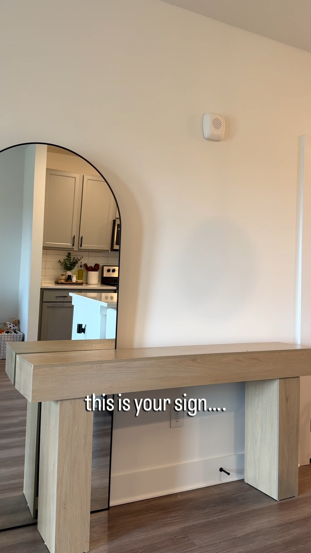 My favorite way to elevate any console table- adding a full length mirror behind it! 

Console table styling, Amazon home finds, entryway decor 

#LTKHome #LTKSaleAlert #LTKSeasonal