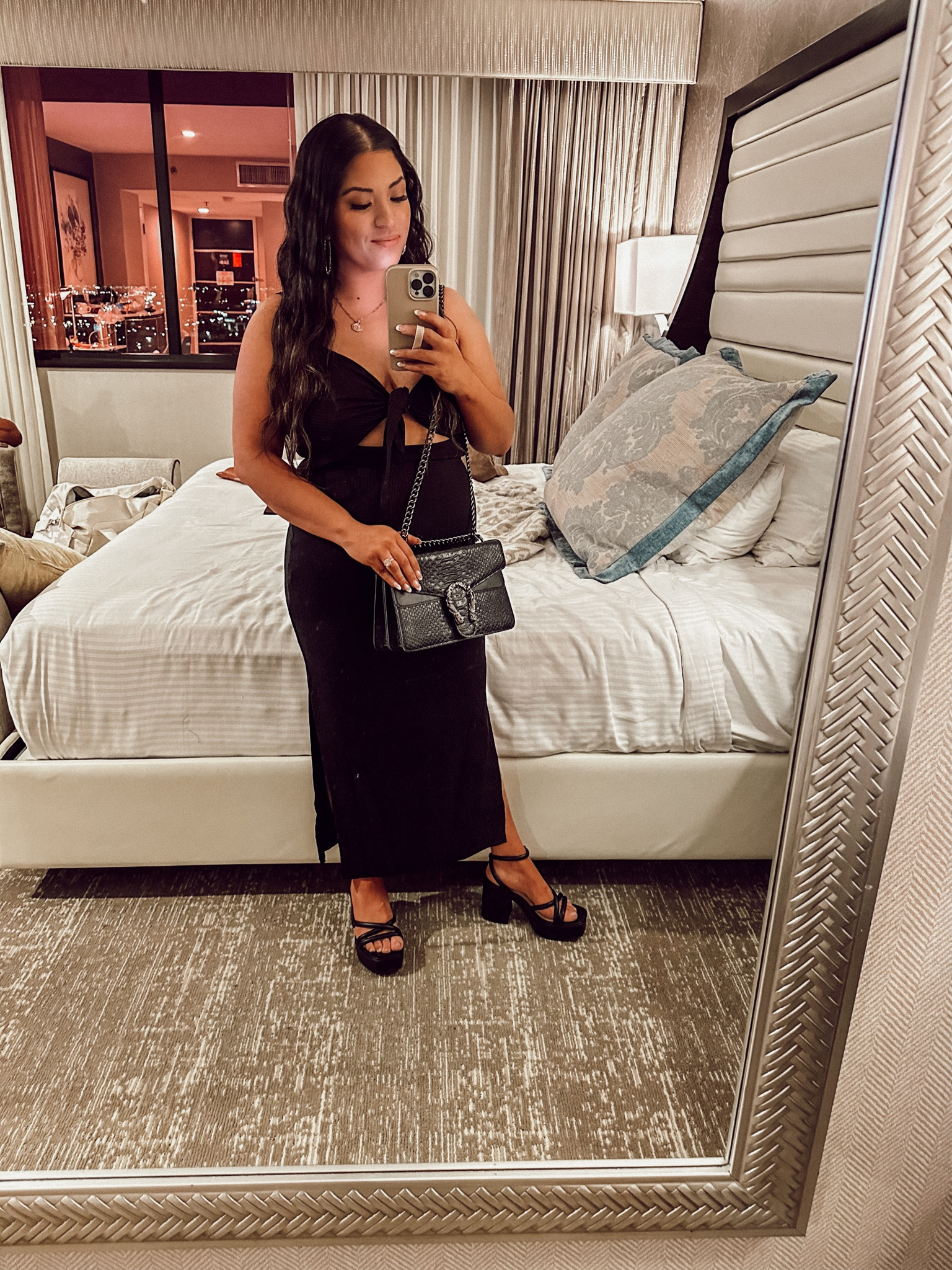 Did I buy my favorite white dress in black? I sure did! Lol definitely a staple dress to have. Perfect for your summer outfit, travel outfit or even a wedding guest dress since it's longer. Fits true to size I'm wearing a medium and I'm also short at 5 ft tall so for many of you I'll be a bit shorter in length on you. 

Amazon dress, black dress, viral dress, dibs, Amazon purse 

#LTKStyleTip #LTKTravel #LTKBeauty