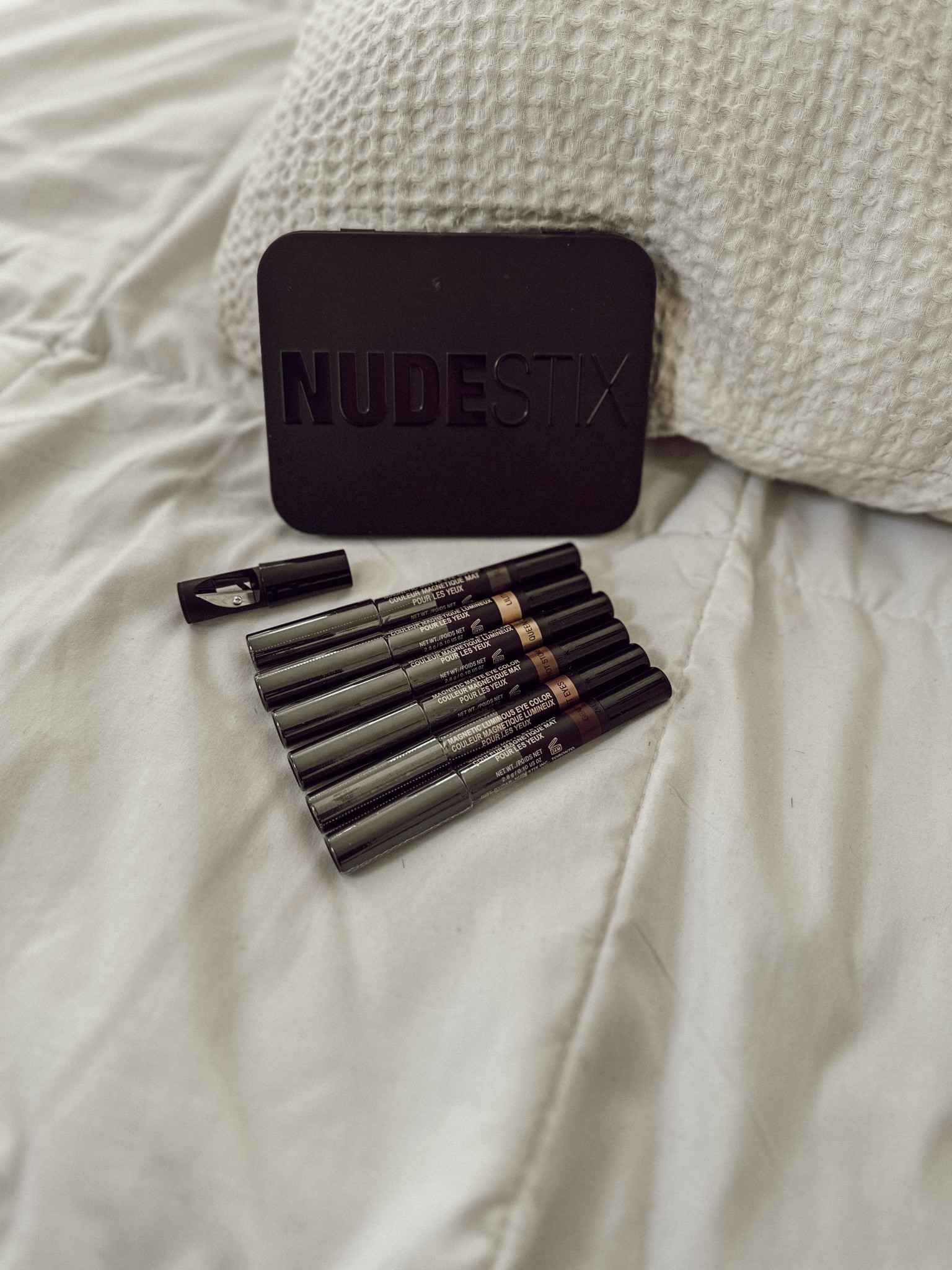 I got these for Christmas and I've never used eye shadow sticks, but I love them and how pigmented they are. I also love that it comes with a sharpener! 

#LTKstyletip #LTKbeauty #LTKGiftGuide