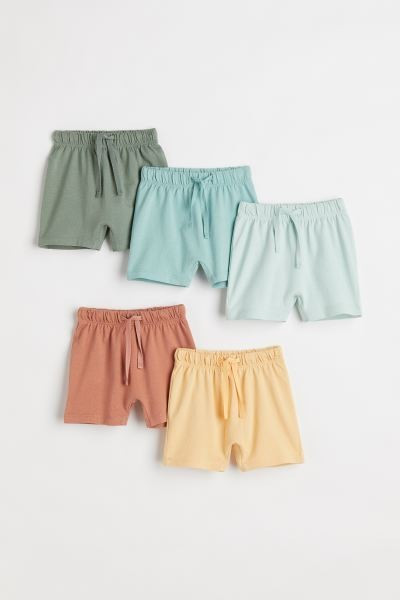 Shorts in soft cotton jersey with an elasticized waistband. | H&M (US + CA)