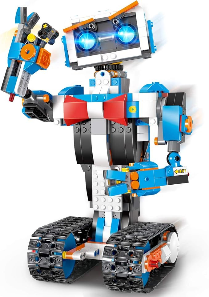 OKK Robot Building Toys for Boys, STEM Projects for Kids Ages 8-12, Remote & APP Controlled Engin... | Amazon (US)