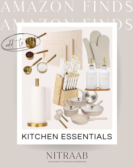 Kitchen Essentials From Amazon 🌿

kitchen essentials // kitchen decor // kitchen organization // amazon finds // amazon home finds // amazon organization // amazon home

#LTKFindsUnder50 #LTKHome #LTKFindsUnder100