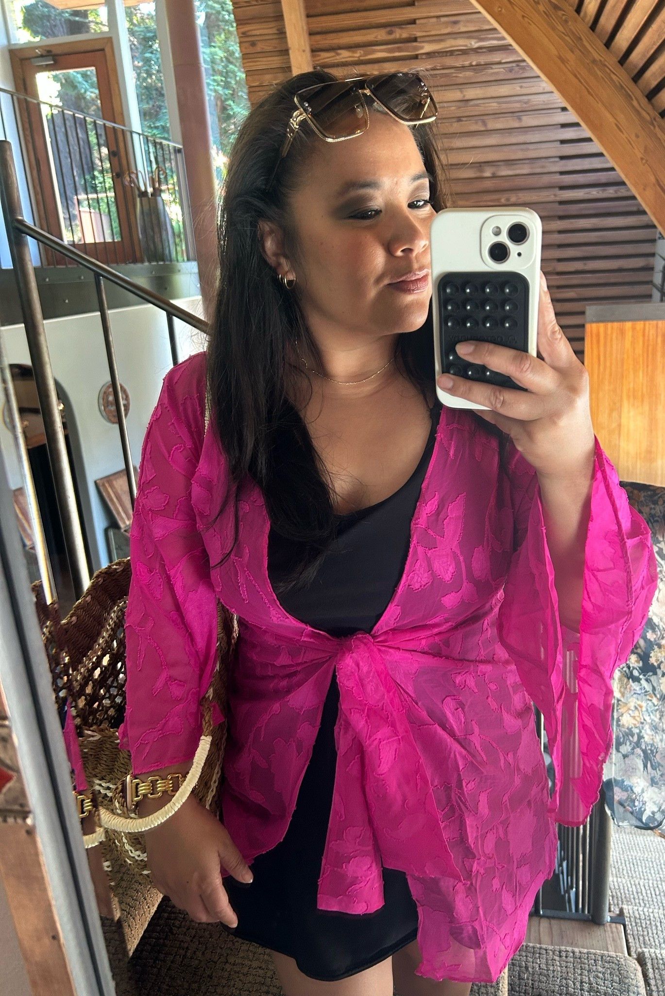 What I Wore in Big Sur (and Would Wear on Vacation Again)

For this Big Sur trip, I packed versatile pieces that could work from river walks to sightseeing and everything in between. My fuchsia pink swim cover-up doubled as an easy vacation dress, while a black athleisure dress was perfect for comfortable exploring and casual dinners with a view.

I paired both looks with simple flip flops and a black lace hat for sun protection and effortless coastal style. Lightweight, comfortable, and easy to pack, these are the kinds of pieces I always reach for when traveling.

What I wore in Big Sur | vacation outfit ideas | black athleisure dress | pink swim cover-up dress | flip flops for travel | coastal vacation style | California travel outfit

#BigSur #VacationStyle #TravelOutfit #CoastalStyle #CaliforniaTravel

#LTKootd #LTKMidsize #LTKPetite