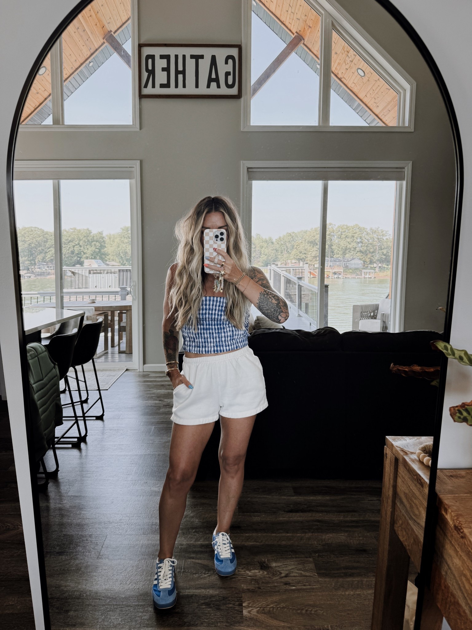 Target for the win today! 💙

Wearing a small in shorts and top

Sneaker are SL 72 RS - Option Lavender. I’m usually a 6-6.5 in US and got the EU37. They fit perfect.