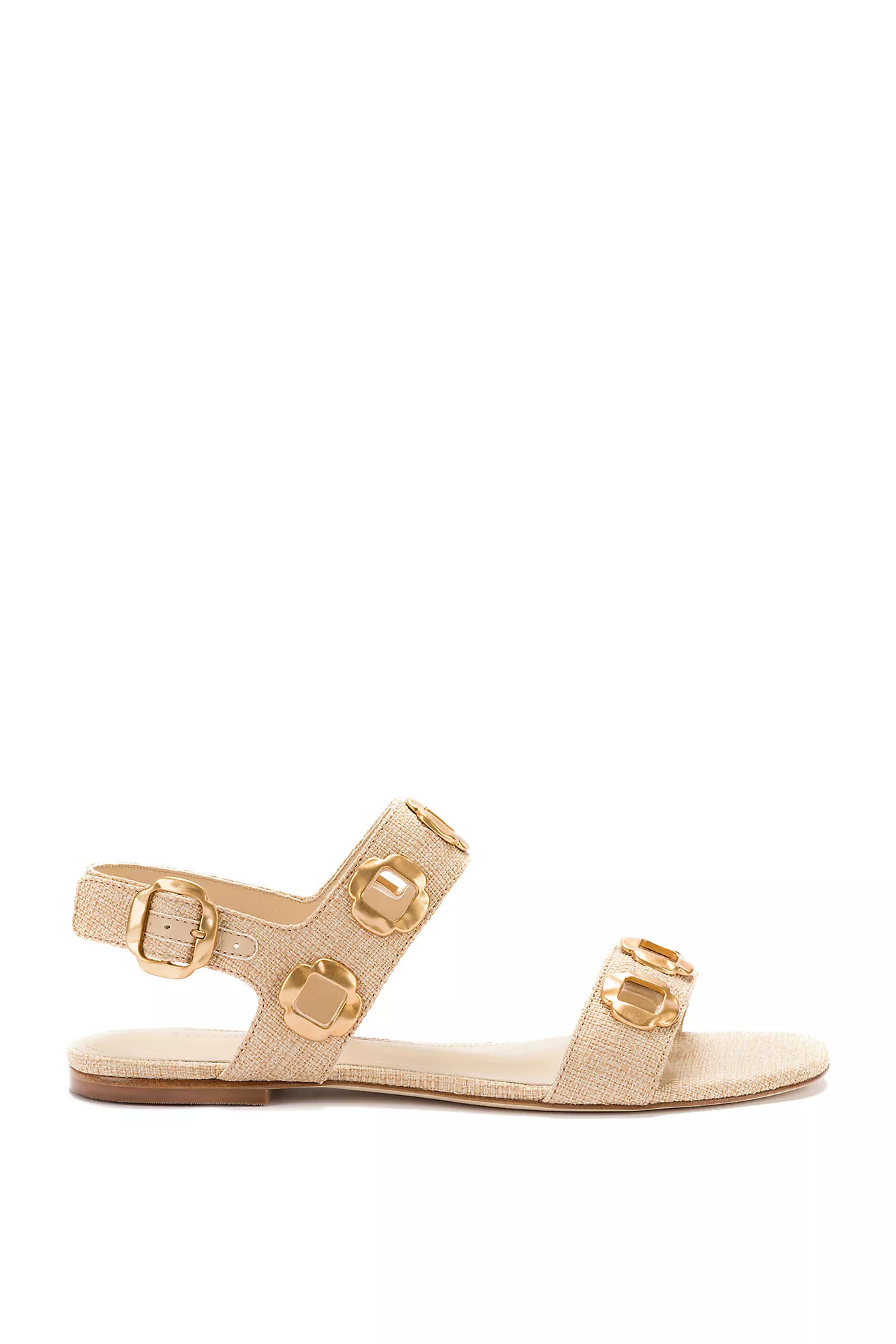 Larroudé Milan Flat Sandal | Anthropologie (US)