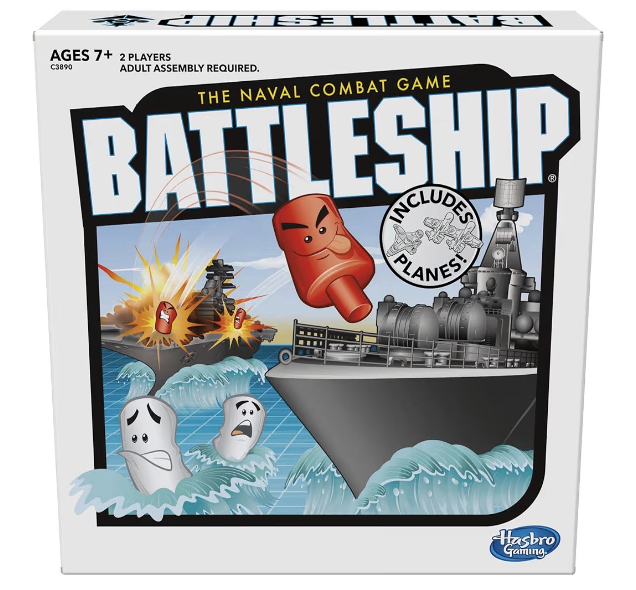 Hasbro Gaming Battleship Strategy Board Game for Ages 7 and Up
Amazon Exclusive, with Planes

#LTKKids