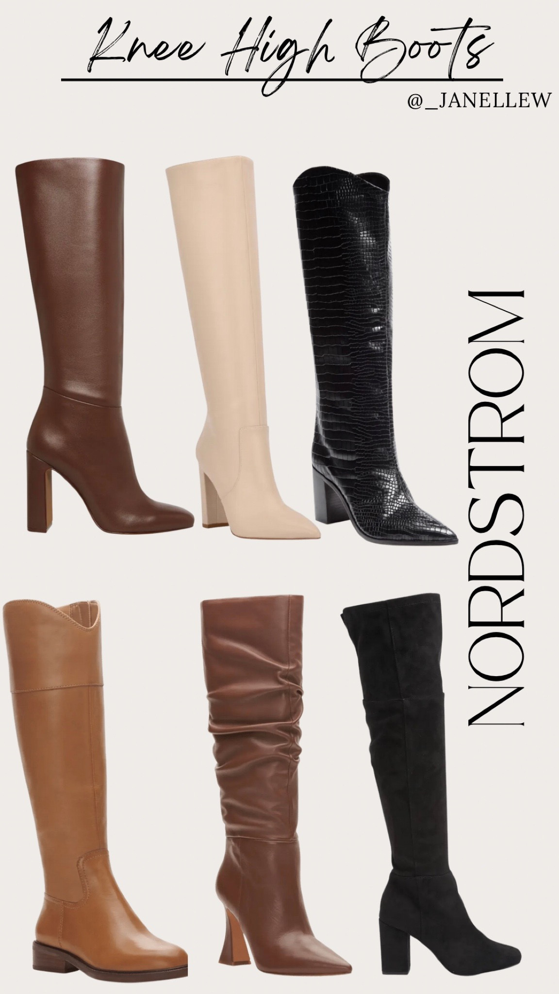 You can never have too many boots and they’re great to wear 3 seasons out of the year lol. 

•Follow for more daily styles!!•

#kneehighboots #boots #nordstrom 

#LTKshoecrush #LTKSeasonal #LTKFind