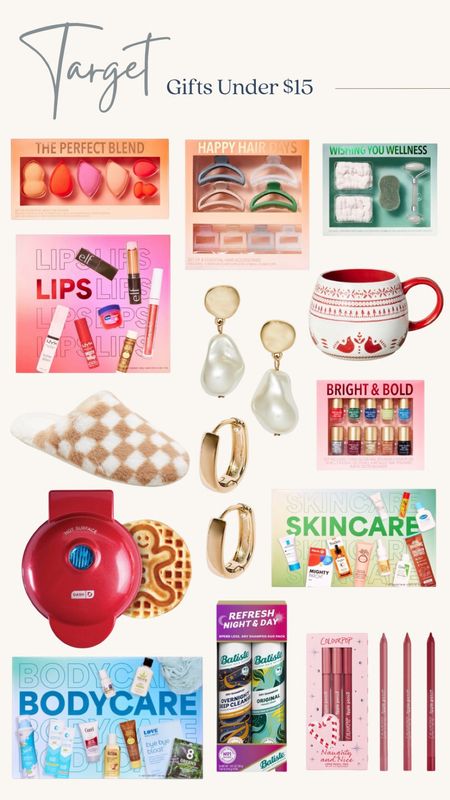 Target gifts under $15! Shop the best gifts for everyone under $15! 

#Target 
#Targetgifts
#Targetunder15

#LTKHoliday #LTKGiftGuide #LTKCyberWeek