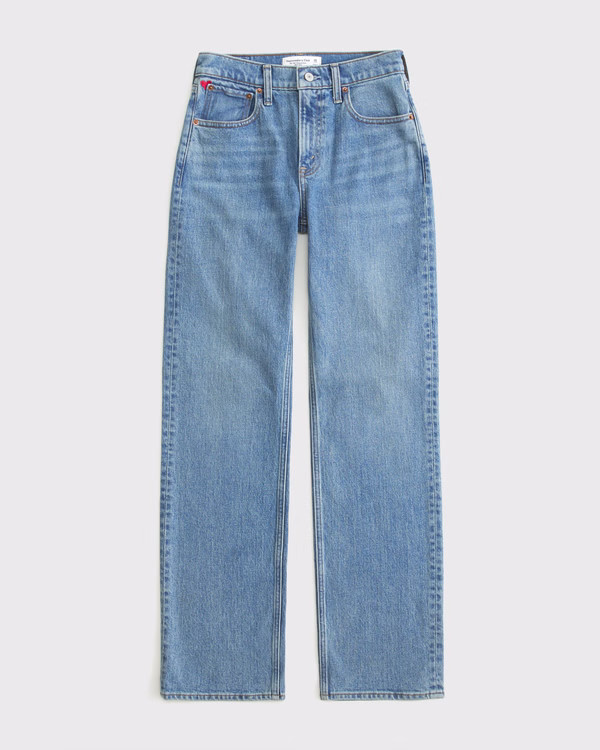 Women'sBottomsJeansRelaxed Jeans | Abercrombie & Fitch (US)