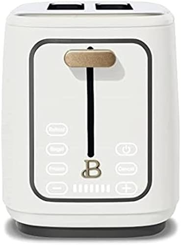 2 Slice Touchscreen Toaster, White Icing by Drew Barrymore (Oyster Gray) | Amazon (US)