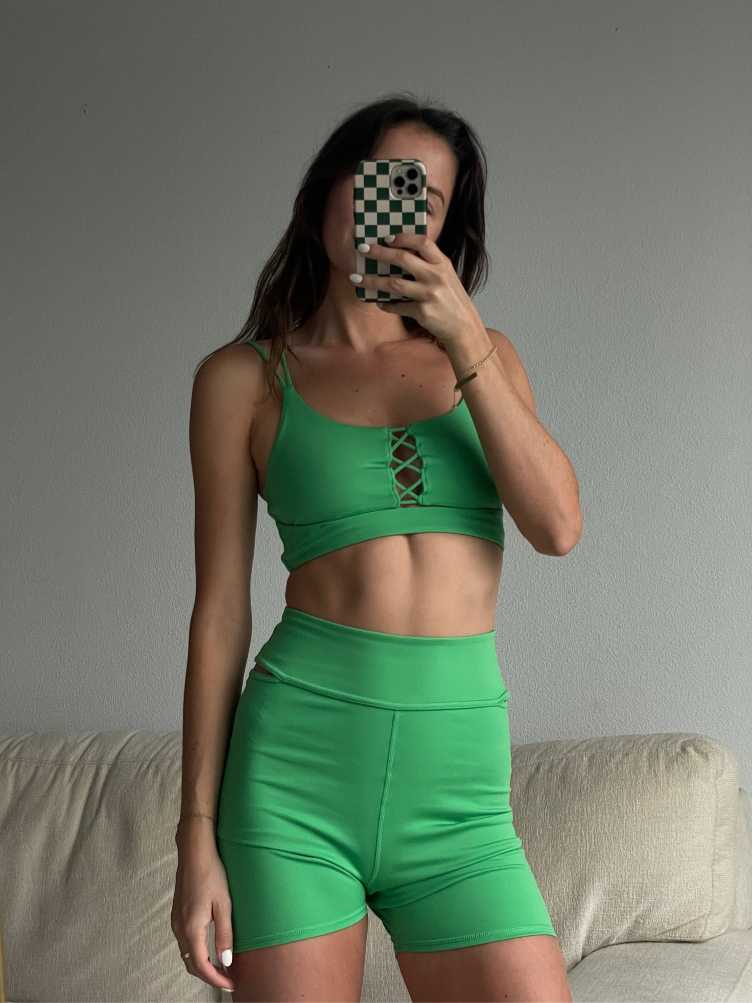 The Camila Coehlo Collection active is sooo good. This color is fun for summer. Fits tts wearing xs in top and bottom

#LTKunder100 #LTKfit