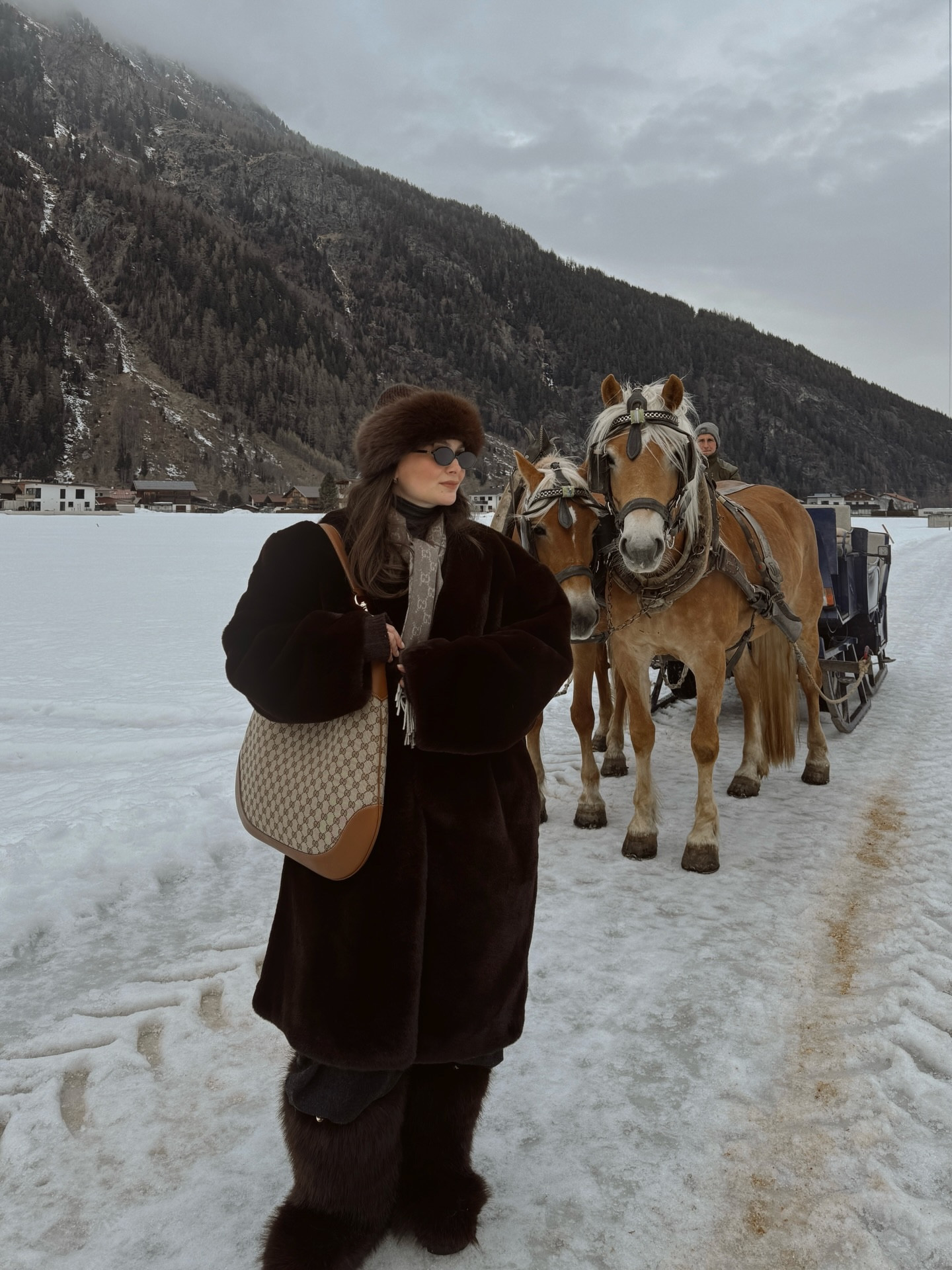 Escaping into a winter fairytale weekend. 🏔️