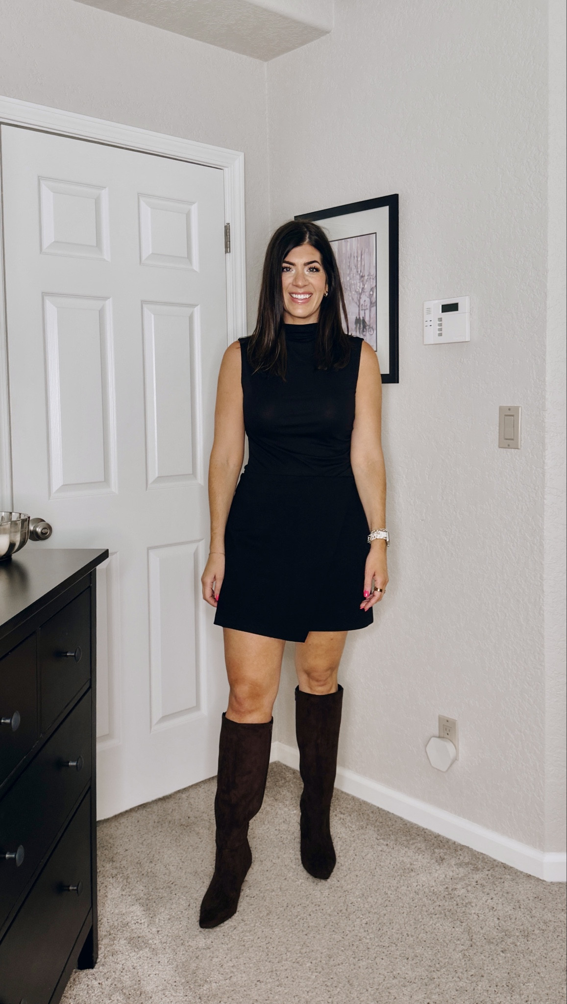 Fall finds under $50
In a medium mock neck top 
In a medium faux wrap ponte knit skirt

#LTKStyleTip #LTKMidsize #LTKFindsUnder50