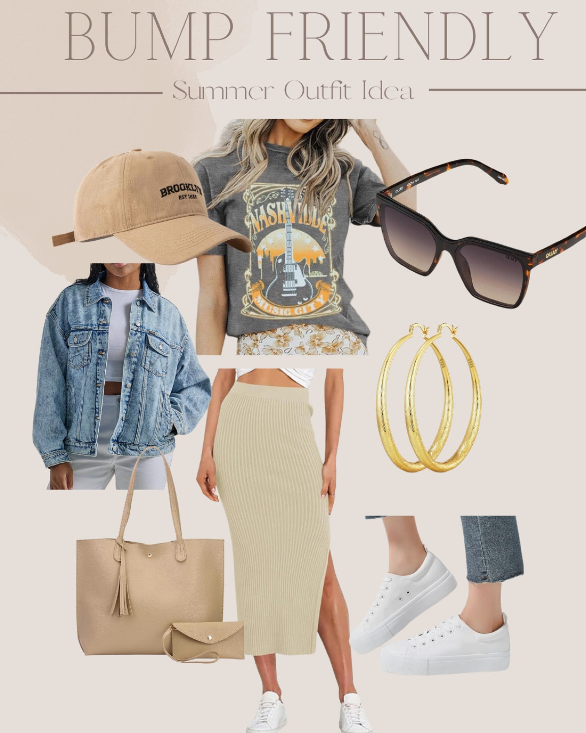 Bump friendly summer outfit! Just swap out the graphic tee for a simple tank when it gets really hot 

maternity summer outfit, bump friendly skirt, Amazon summer outfit 

#LTKfindsunder100 #LTKfindsunder50 #LTKbump