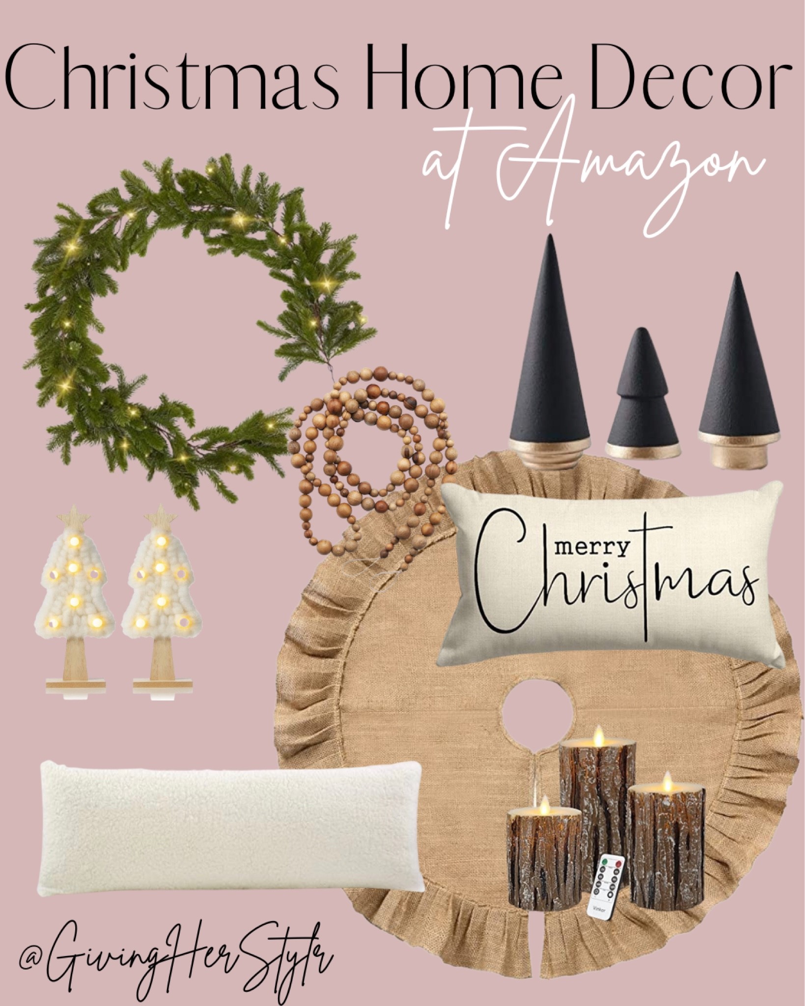 Christmas decor from Amazon! 

Amazon. Amazon prime. Christmas tree. Tree skirt. Wreath. Garland. Amazon decor. Amazon seasonal. Amazon home decor. Amazon Christmas decor. Amazon holiday decor. Amazon seasonal decor. Boho Christmas. Boho chic. Boho Christmas decor. Boho Christmas tree. Christmas tree themes. Pampas grass. Christmas decor. White Christmas decor. Modern Christmas decor. White and black Christmas decor. Snowy Christmas decor. Stockings. Neutral Christmas decor. Christmas home decor. Seasonal decor. Living room decor. Christmas living room decor. Christmas bathroom decor. Christmas bath towel. Christmas hand towel. Christmas kitchen towel. Christmas bath mat. Modern Christmas decor. Farmhouse Christmas decor. Christmas blanket, Christmas throw pillows. 
#amazon #christmas #christmasdecor #home #amazonhome #seasonal #holidays 

#LTKHoliday #LTKSeasonal #LTKhome