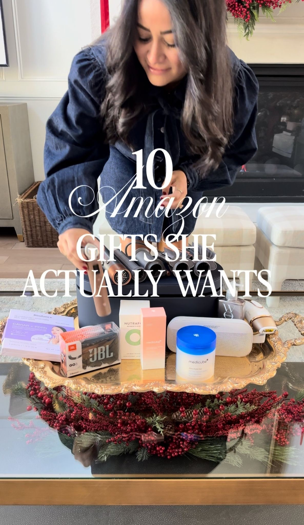 Type “gift” for links!! I am so excited to be partnering with @amazon and sharing my top 10 gift ideas she ACTUALLY wants! #ad #founditonamazon #winterfavorites2025

I included some of my viral favorites like the Dyson airwrap, the Medicube booster pro (as well as some of their most popular products!). I also included an amazing variety of stocking stuffers for every female in your family! My personal favorite is this at home laser hair removal gadget that I know she’s going to love! 

gift ideas
amazon gifts
viral gifts
holiday gifts
amazon influencer
winter favorites
luxury look for less



#LTKOver40 #LTKHoliday #LTKGiftGuide