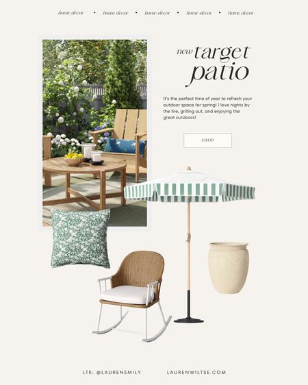 Spring 2024 Target Home Decor Finds🤍  patio decor to spruce up your outdoor space!
I was scrolling Target (as one does…) and I am loving all of their current spring 2024 home decor pieces! I found some amazing furniture and home accents that are cute & inspire me to refresh my home for spring. So, I wanted to share some of my favorites I found. I am currently drawn to transitional pieces that add some warmth to your home (that dark oak console is *chefs kiss*)! I love all the greens, warm tones, neutrals, and earthy feel.
-
-
Target Home Decor finds
Target Home Decor shopping
Target Home Decor haul
Target Home Decor favorites
Best Target Home Decor
Affordable Target Home Decor
Target Home Decor inspiration
Home decor ideas
Home decor trends Home decor inspiration Modern home decor Boho home decor Transitional home decor Affordable home decor


#LTKhome