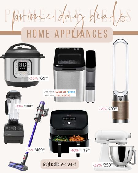 Prime Big Deal Home appliances!  30-60% off!

#LTKxPrime