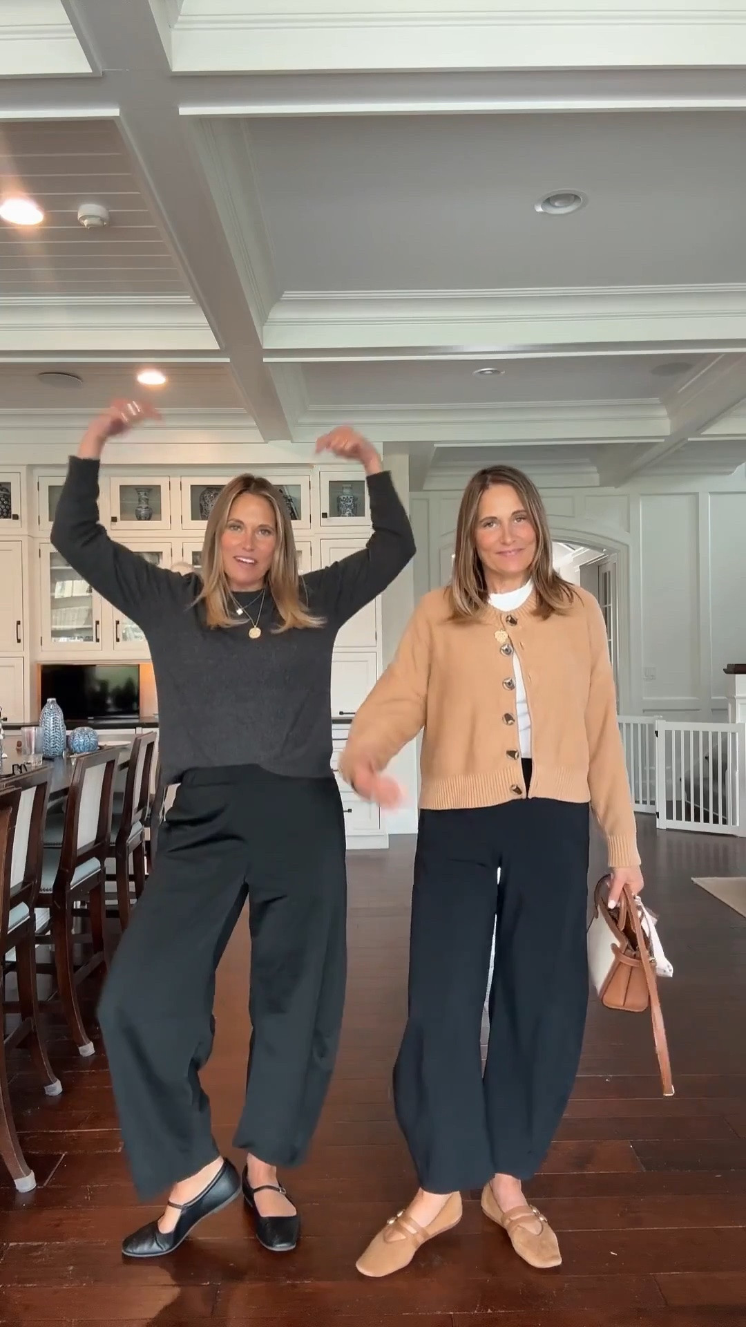 One of the perks of being twins is getting to compare finds side by side. We tried this Amazon version of a viral designer pair, and at just $35, it’s such a great find. They're comfortable, flattering, and surprisingly similar. Can you tell which is which?
s

#LTKOver40 #LTKMidsize