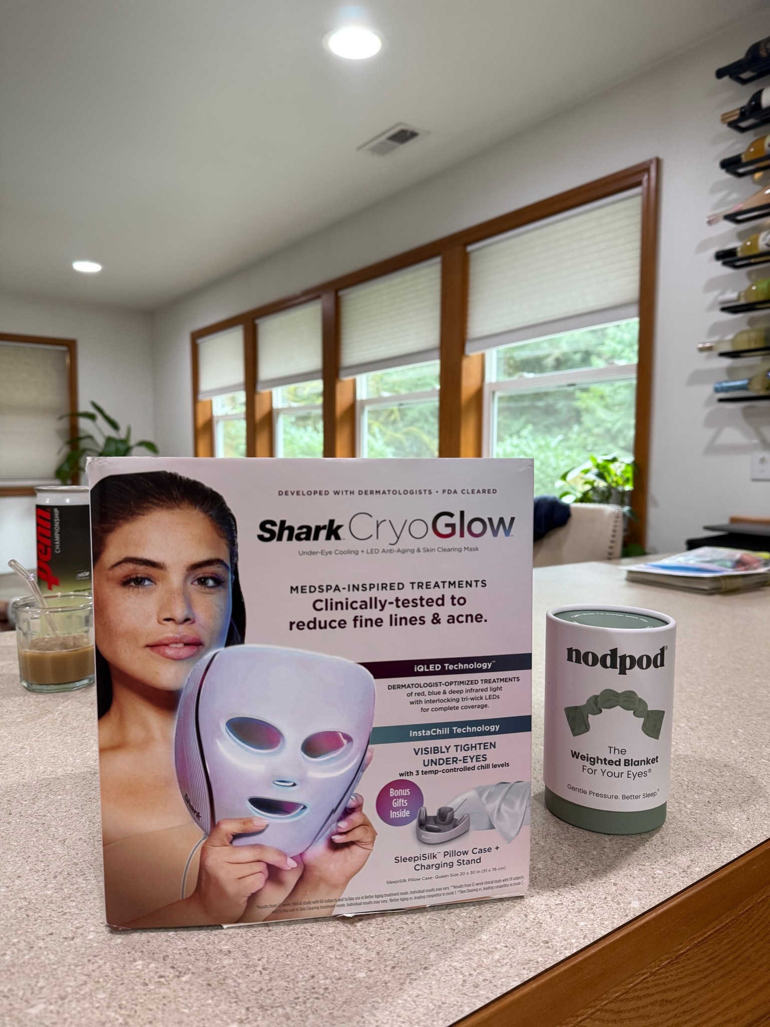 Okay I’ve had this mask a week and I’m already obsessed! The nod pod has been SO nice for relaxing at night, when I have a headache, anxiety spike anything, ive been loving it 
