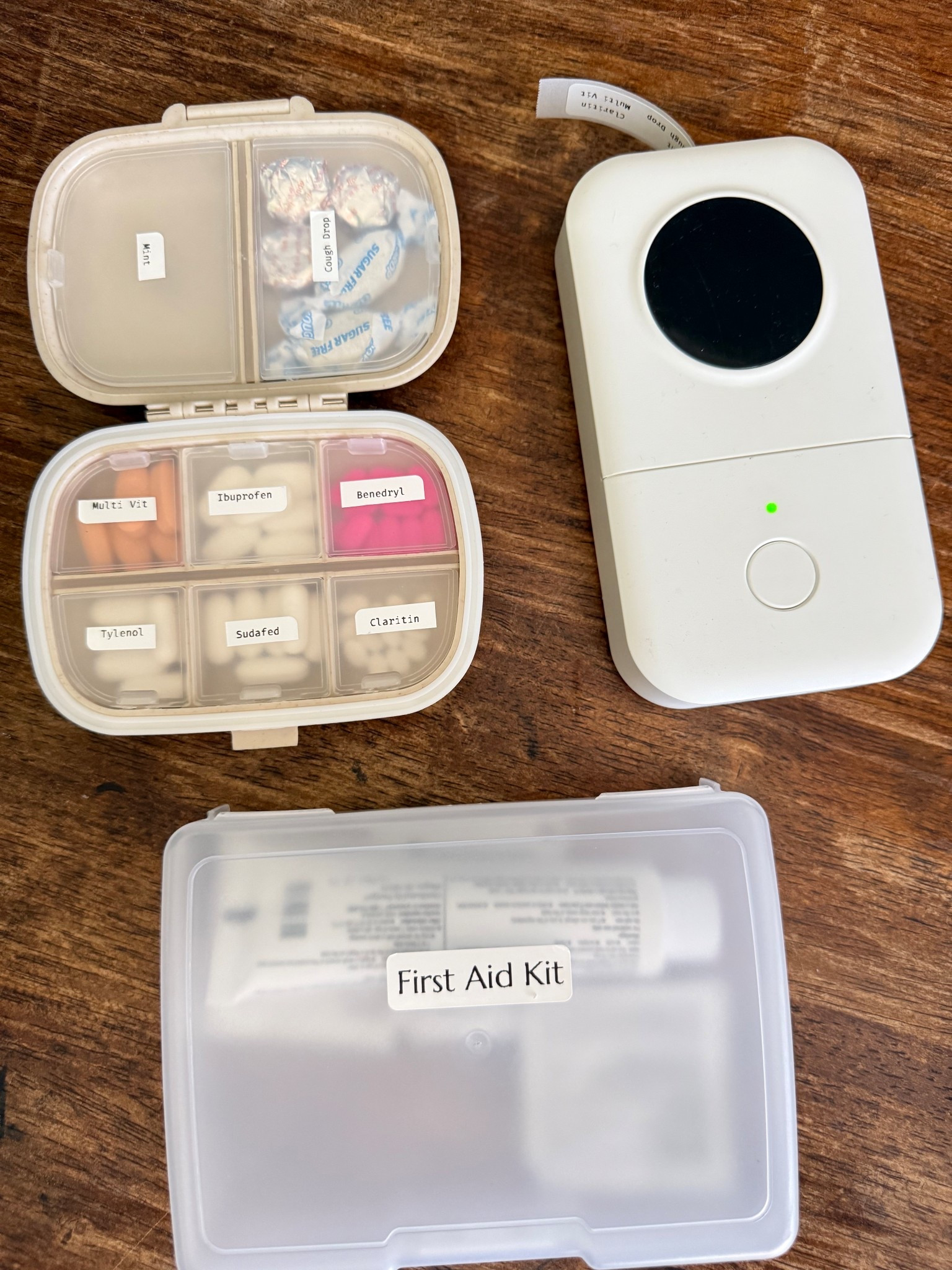 What’s in my bag…restock edition!

I always keep these essentials on hand — this pill case and index card holder are lifesavers. I have a set in my purse, the kids’ backpacks, and even in the car.

PS: This label maker is one of my Amazon home must-haves. I use it all the time!  
#whatsinmybag #restocked #mommusthave #amazonfinds #momlife #organization #momessentials

#LTKTravel #LTKmomlife #LTKdayinmylife
