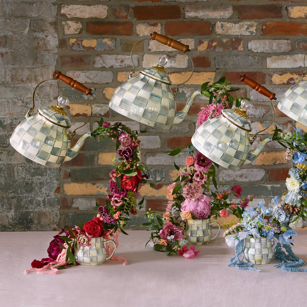 Check Enamel Mug | MacKenzie-Childs