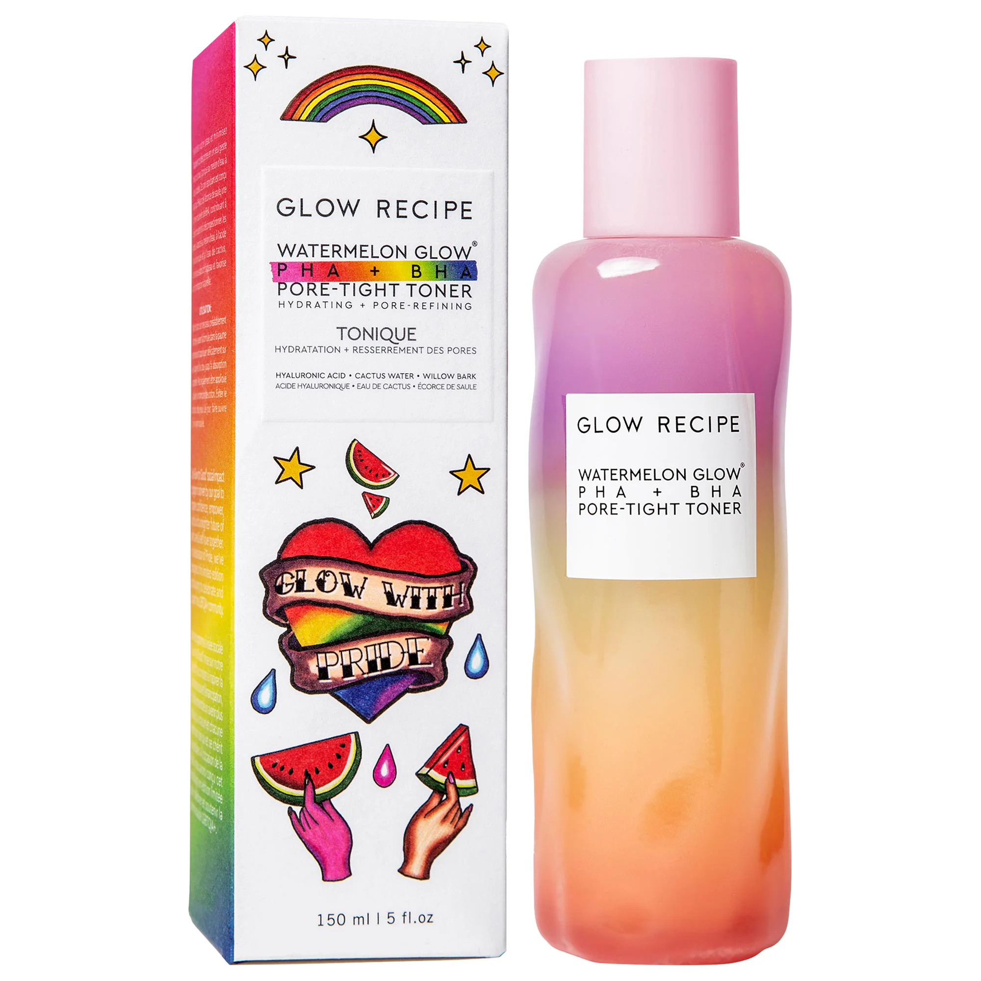 Glow Recipe Watermelon Glow PHA + BHA Pore-Tight Toner 5.07 oz/150 mL 5.07 oz/150 mL | Sephora (US)