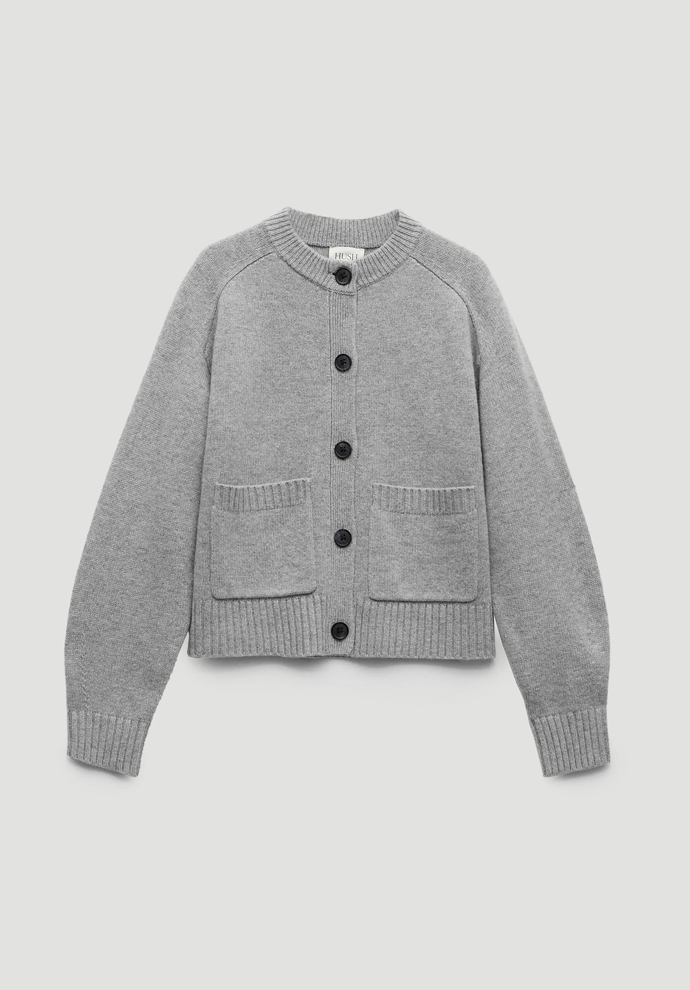 Soph Crew Neck Merino Cardigan | Hush UK
