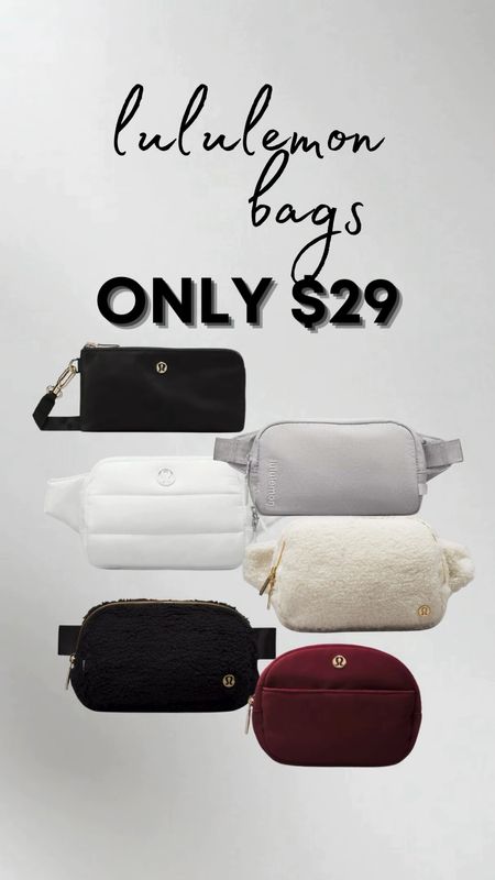 Price drop on Lululemon belt bags and pouches!! 

#LTKsalealert #LTKstyletip #LTKfindsunder50